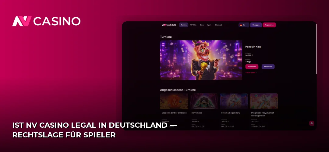 Ist NV Casino legal in Deutschland — Rechtslage für Spieler